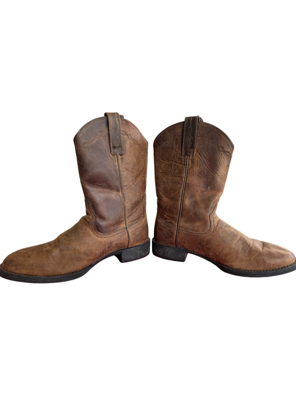 ARIAT MEN'S HERITAGE ROPER WESTERN BOOTS - Picture 5 of 13